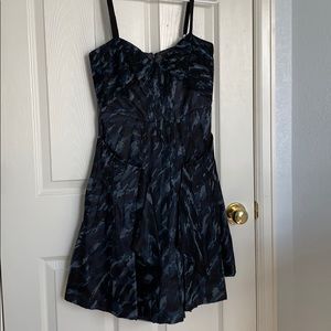 BCBG Max Azria cocktail dress with pockets.